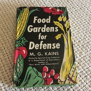 Vintage Gardening Book